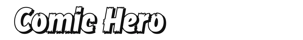 Comic Hero Shadow preview