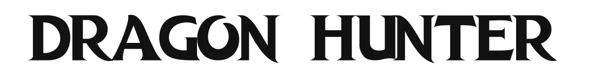 Dragon Hunter font preview