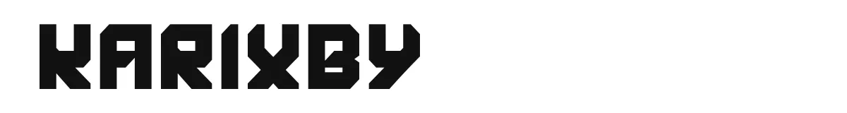 Karixby original font preview