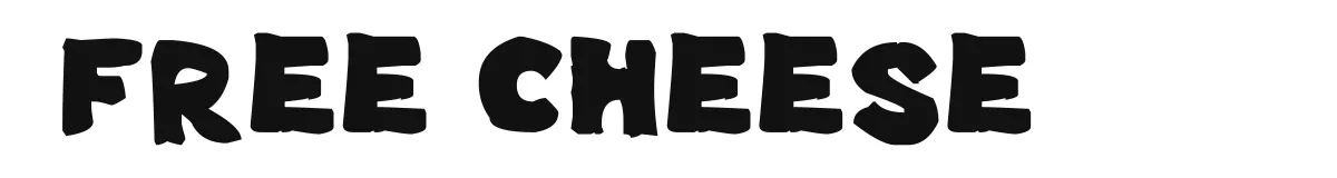 Free Cheese original font preview