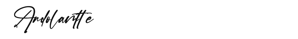 Andolamtte font preview