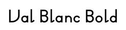 Val Blanc Bold