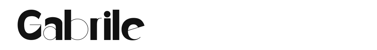 Gabrile original font preview