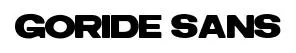 Goride Sans