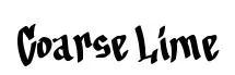 Coarse Lime