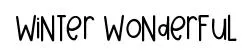 Winter Wonderful