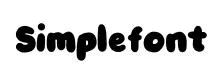 Simplefont
