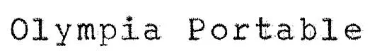 Olympia Portable
