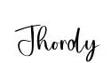 Jhordy font preview