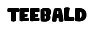 Teebald font preview