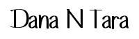 Dana N Tara font preview