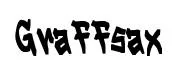 Graffsax font preview