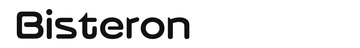 Bisteron original font preview