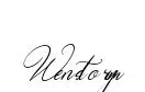 Wenstormy font preview