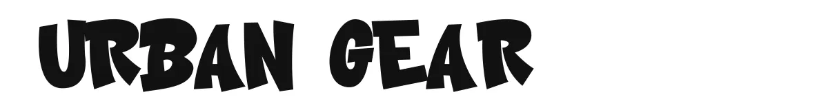 Urban Gear original font preview