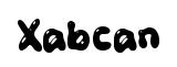 Xabcan original font preview