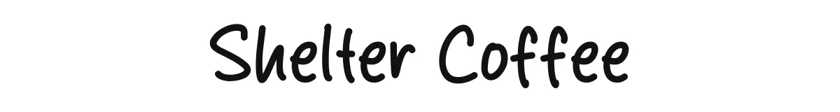 Shelter Coffee font preview