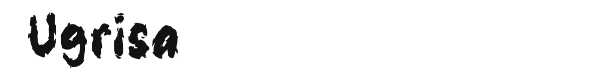 Ugrisa font preview