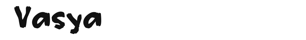 Vasya original font preview