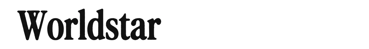 Worldstar original font preview