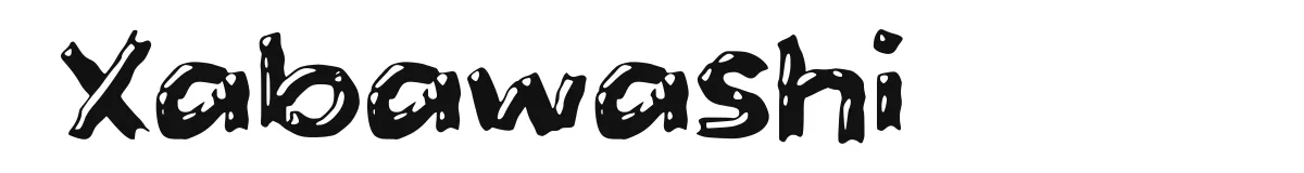 Xabawashi font preview