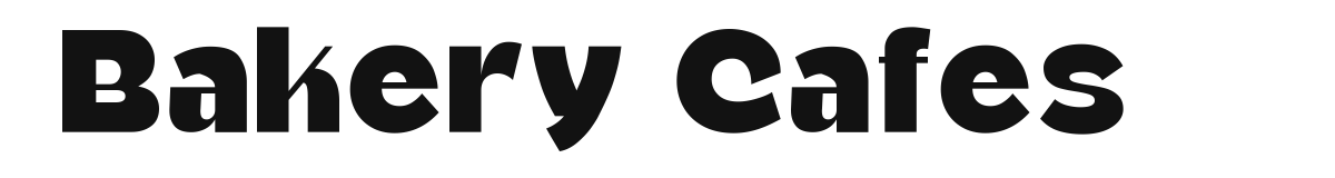 Bakery Cafes original font preview