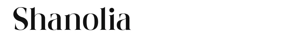 Shanolia original font preview