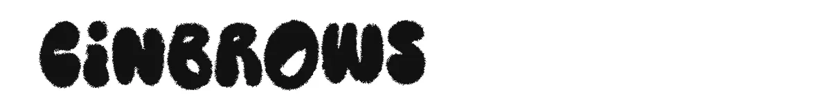 Cinbrows font preview