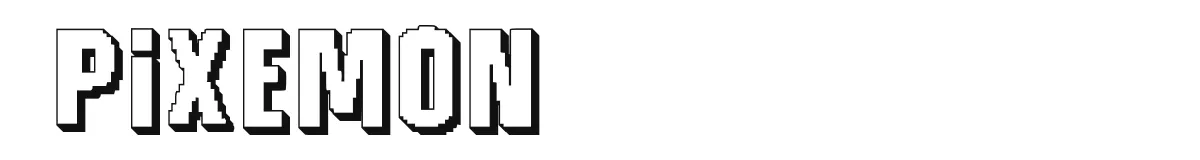 Pixemon font preview
