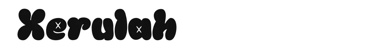 Xerulah original font preview