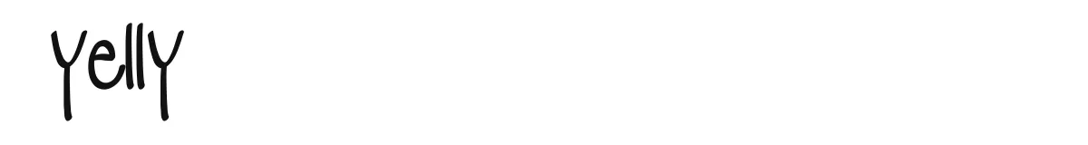 yelly original font preview