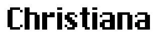 Christiana original font preview