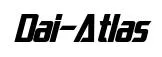 Dai-Atlas Bold Italic preview