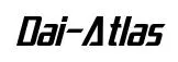 Dai-Atlas Italic preview