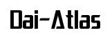 Dai-Atlas original font preview