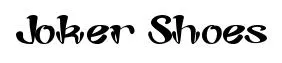Joker Shoes original font preview
