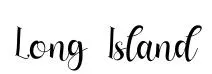 Long Island original font preview