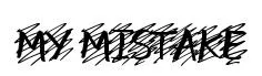 my mistake original font preview