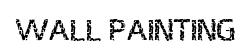 WALL PAINTING original font preview