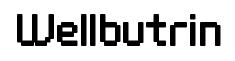 Wellbutrin original font preview