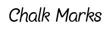 Chalk Marks Chalkmars Italic Sample preview