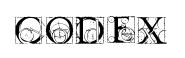 codex original font preview