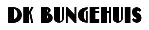 DK Bungehuis original font preview