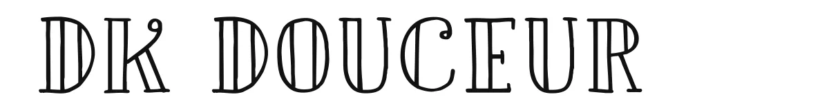 DK Douceur font preview