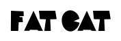 Fat Cat original font preview
