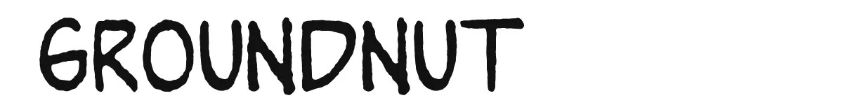 Groundnut original font preview