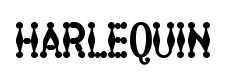 Harlequin original font preview