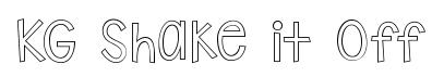 KG Shake it Off Kgshakeitoffoutline preview