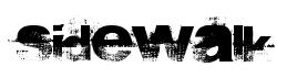 sidewalk original font preview