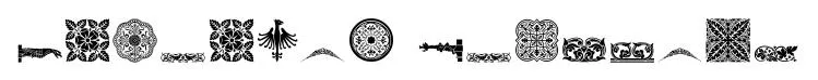 Medieval Dingbats